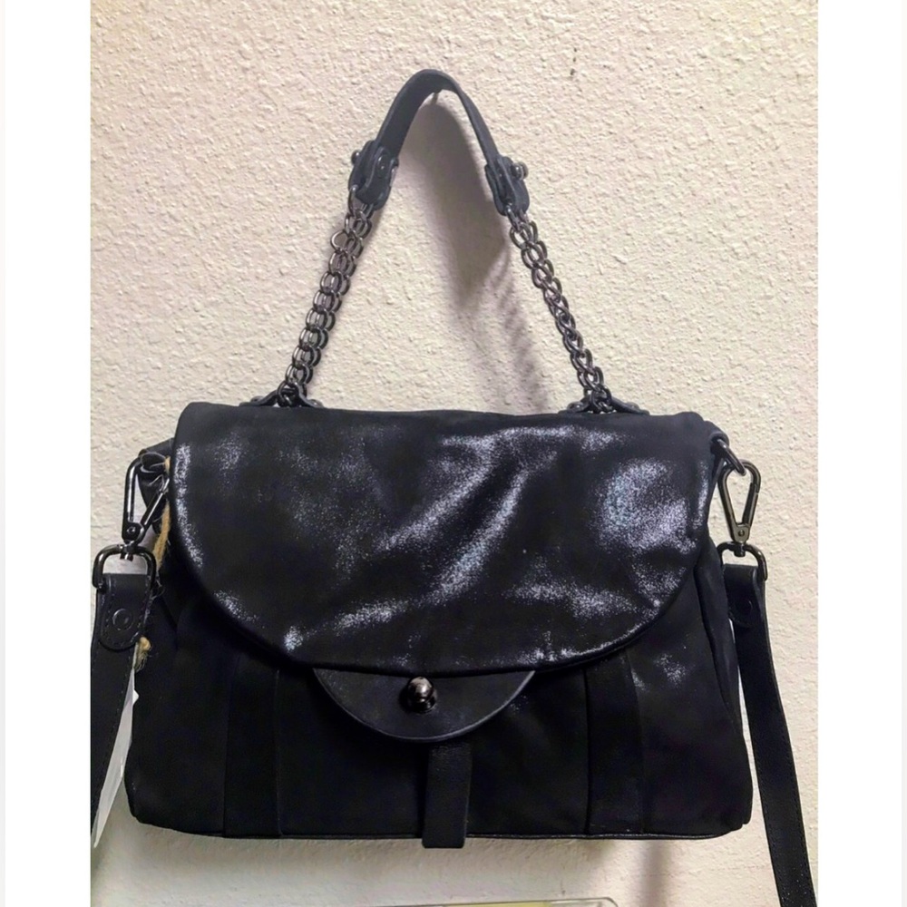 NWT $325 Monserat de Lucca Convertible Bag Black FINAL REDUCTION!!